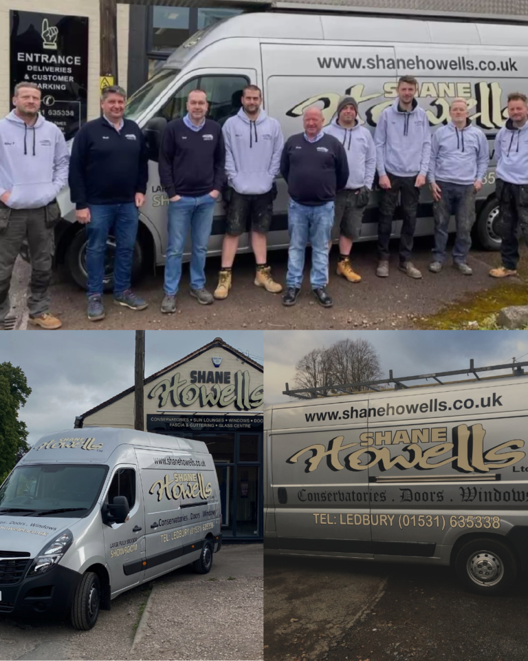 Shane Howells team and vans